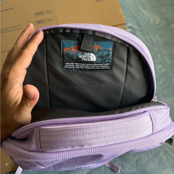The North Face Women's Borealis Backpack Purple Lilac Lavender One Size NWT $99 - Picture 5 of 10